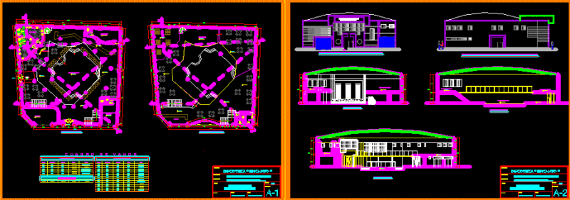 Disco – Project DWG Full Project for AutoCAD