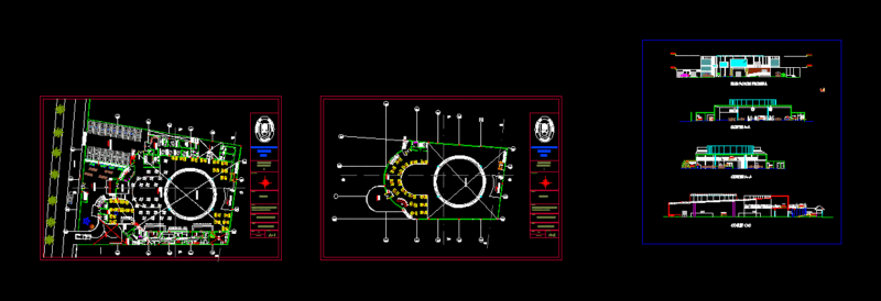 Nightclub Bar & Disco 2D DWG Design Plan for AutoCAD