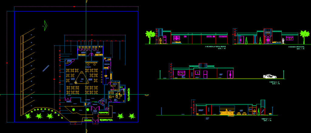 Disco DWG Block for AutoCAD