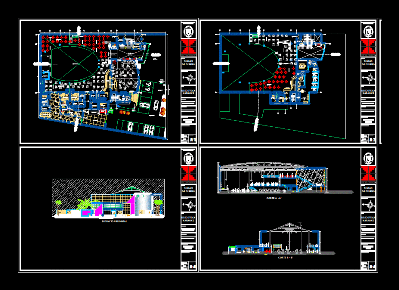Disco DWG Full Project for AutoCAD