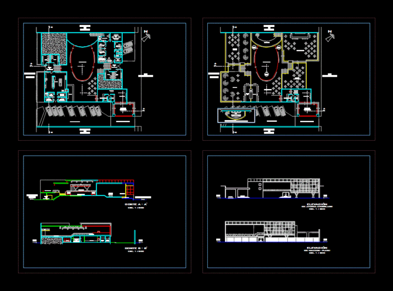 Disk DWG Block for AutoCAD