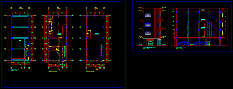 Distribution House Auditorium DWG Block for AutoCAD