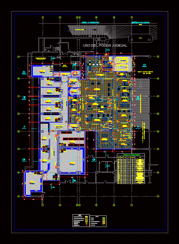 Distribution Model Lockup DWG Model for AutoCAD