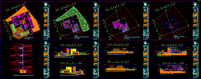Draft Library DWG Block for AutoCAD