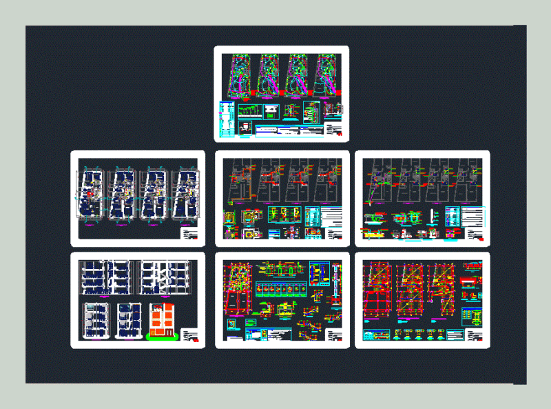 Draft Multi Full DWG Detail for AutoCAD