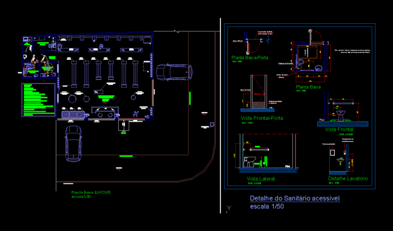 Drugstore – Pharmacy DWG Block for AutoCAD