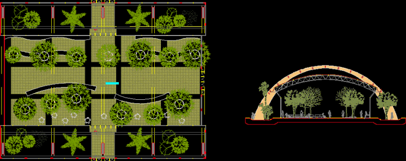 Dry Square DWG Block for AutoCAD