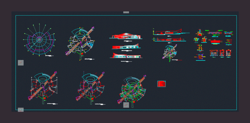 Earth Termial DWG Detail for AutoCAD
