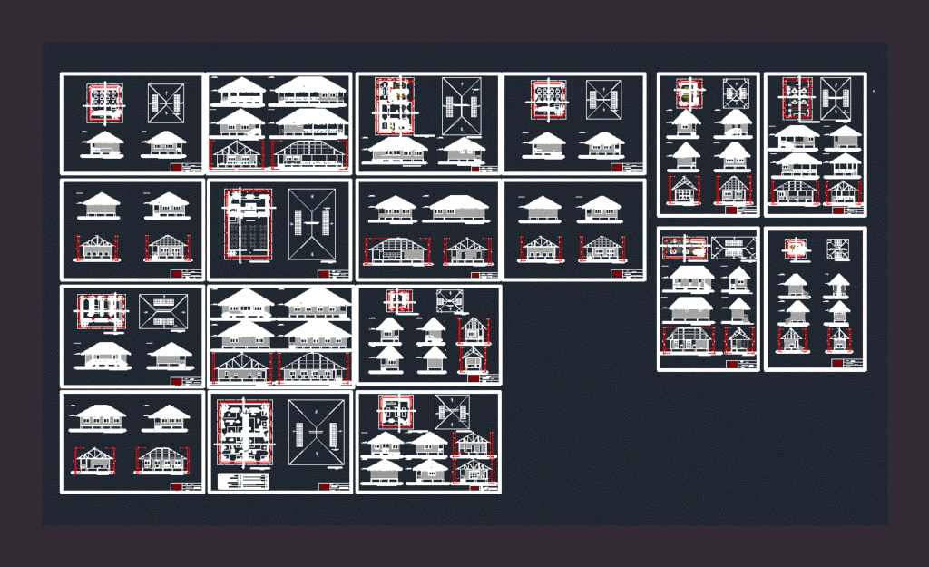 Ecolodge DWG Detail for AutoCAD