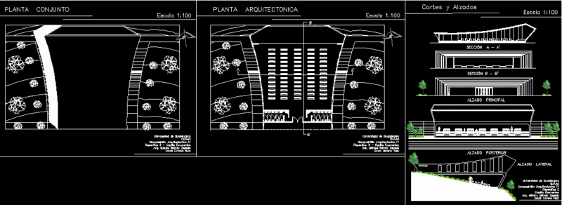 Ecumenical Chapel DWG Block for AutoCAD