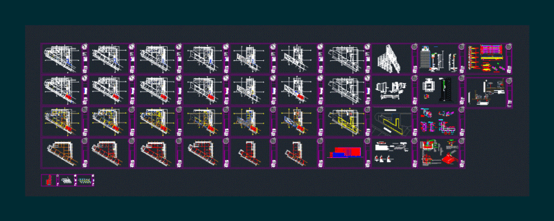 Edificio Comercial DWG Block for AutoCAD
