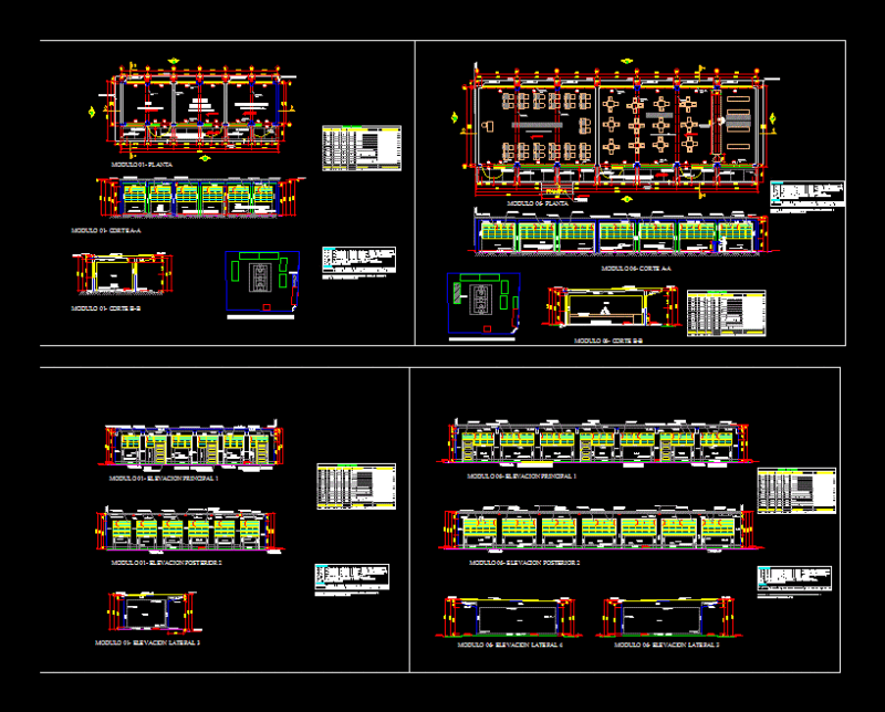 Educational Centre – College DWG Detail for AutoCAD