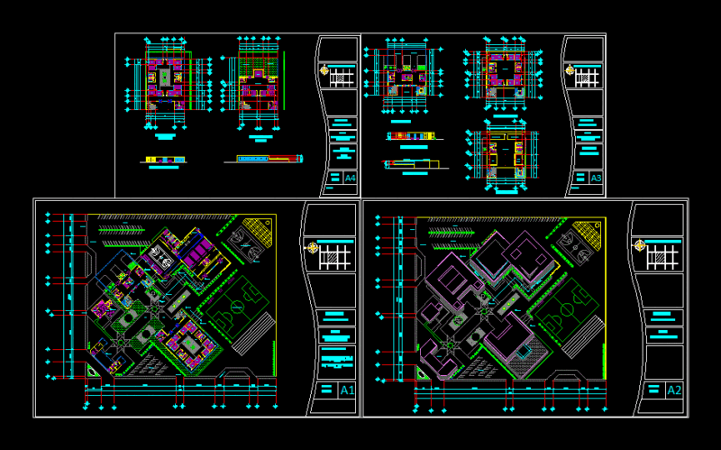 Educational DWG Block for AutoCAD