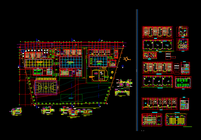 Educational Improvement DWG Block for AutoCAD