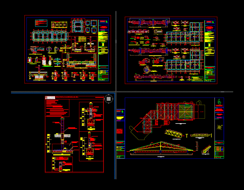 Educational Infrastructure DWG Block for AutoCAD