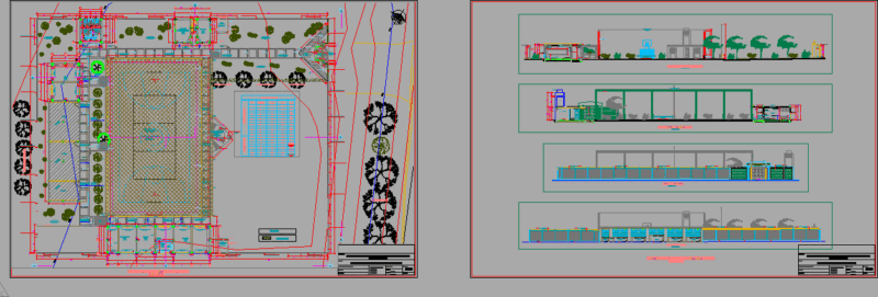 Educational Institution Complete DWG Full Project for AutoCAD