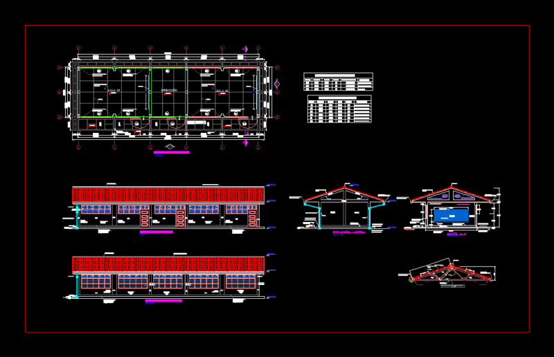 Educational Institution DWG Full Project for AutoCAD