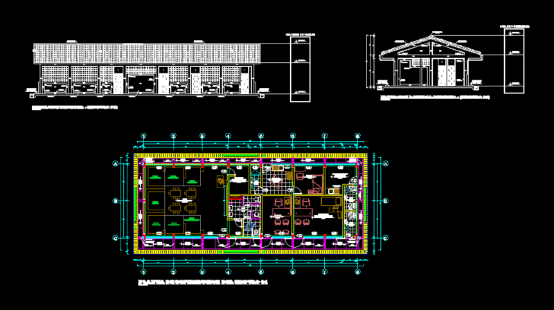 Educational Module DWG Block for AutoCAD
