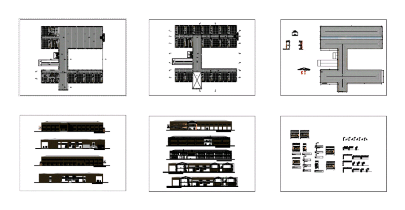 Educational Module DWG Full Project for AutoCAD