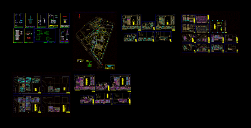 Educational Planning Institute DWG Plan for AutoCAD