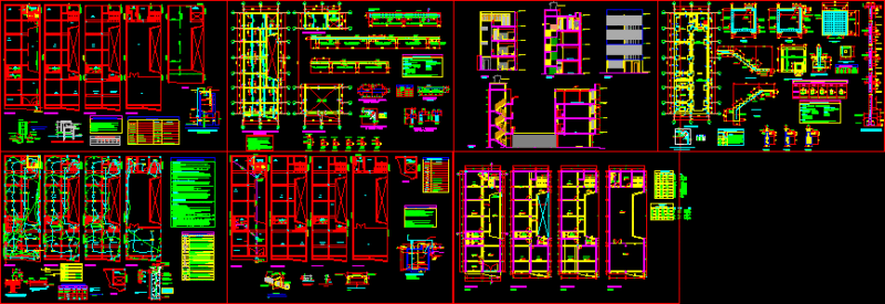 Educative Center DWG Full Project for AutoCAD