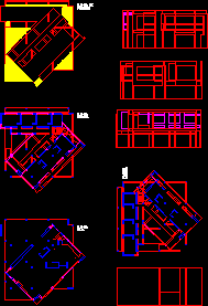 Eisenman - House Lll DWG Section for AutoCAD • Designs CAD