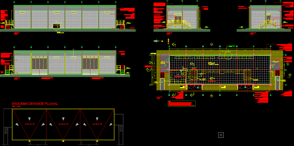 Electrical Room DWG Block for AutoCAD