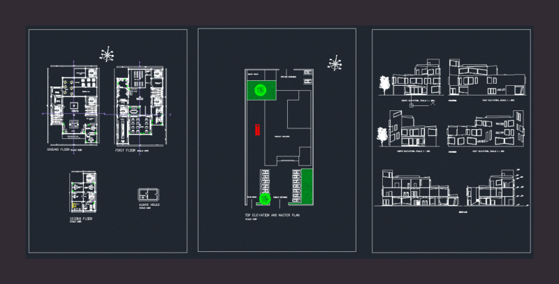 Embassy Building DWG Plan for AutoCAD