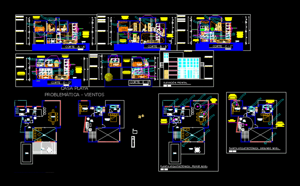 Environmental Conditioning DWG Plan for AutoCAD
