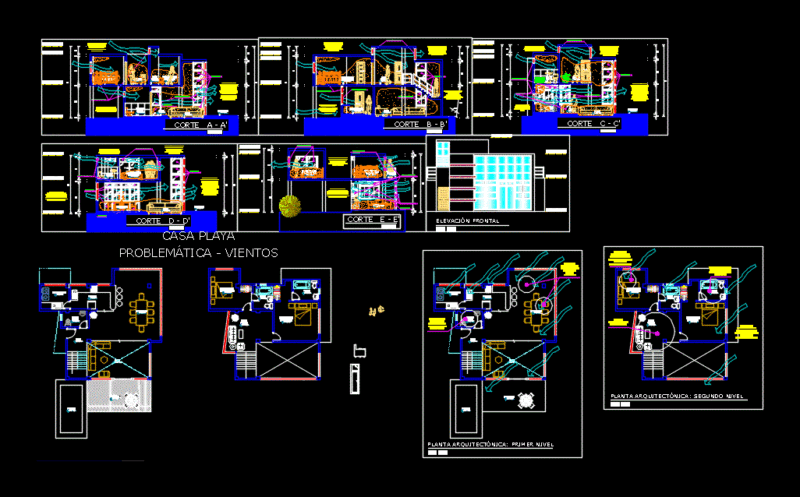 Environmental Conditioning DWG Plan for AutoCAD