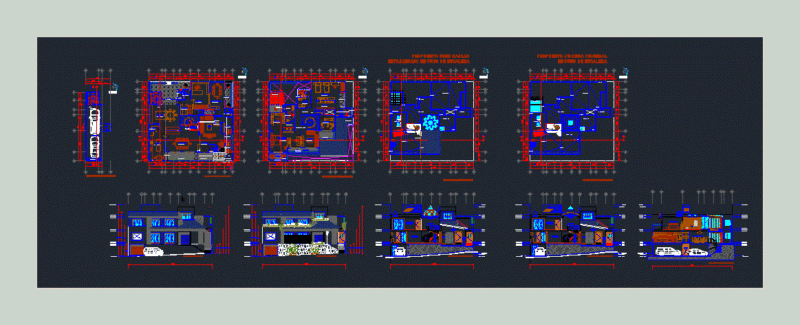 Large House with Boardroom 2D DWG Plan for AutoCAD