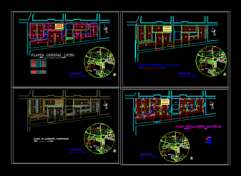 Estate DWG Block for AutoCAD