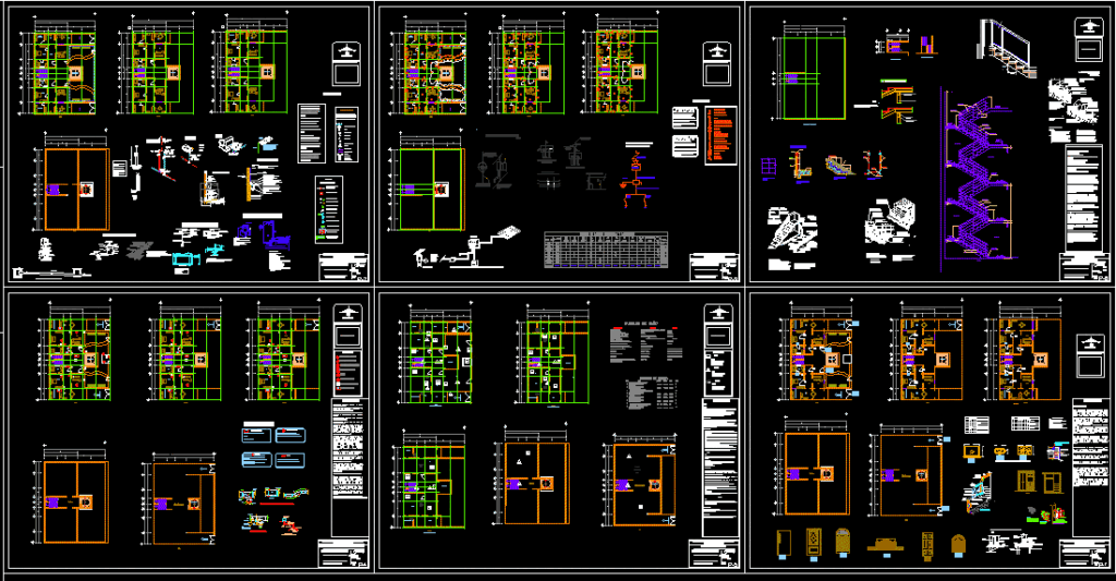 Executive Project DWG Full Project for AutoCAD