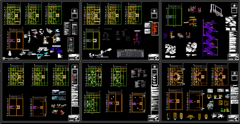 Executive Project DWG Full Project for AutoCAD