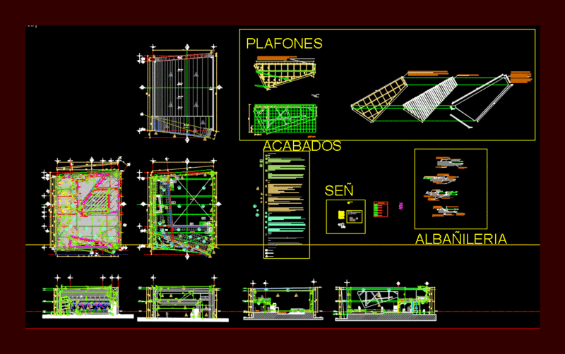 Executive Restaurant DWG Full Project for AutoCAD