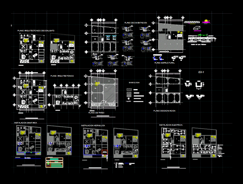 Exhibition DWG Block for AutoCAD