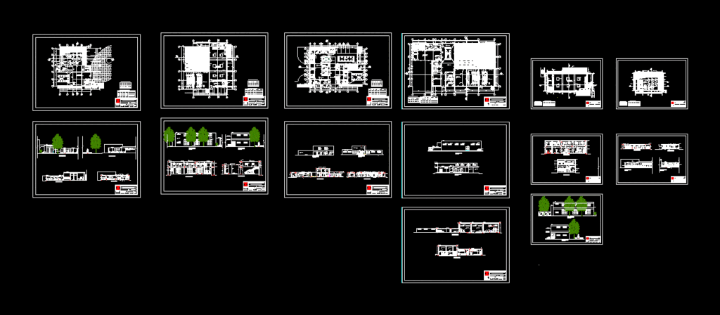 Exhibition Hall DWG Detail for AutoCAD