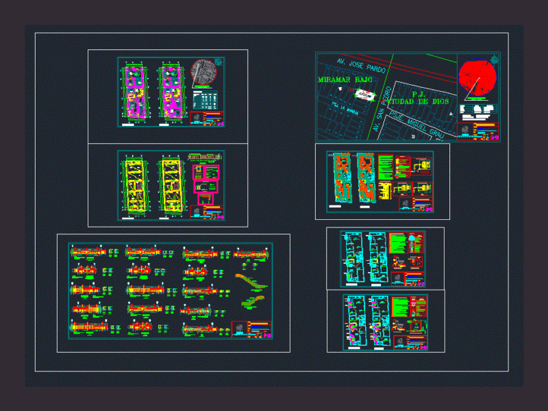 Expanding Houses DWG Full Project for AutoCAD