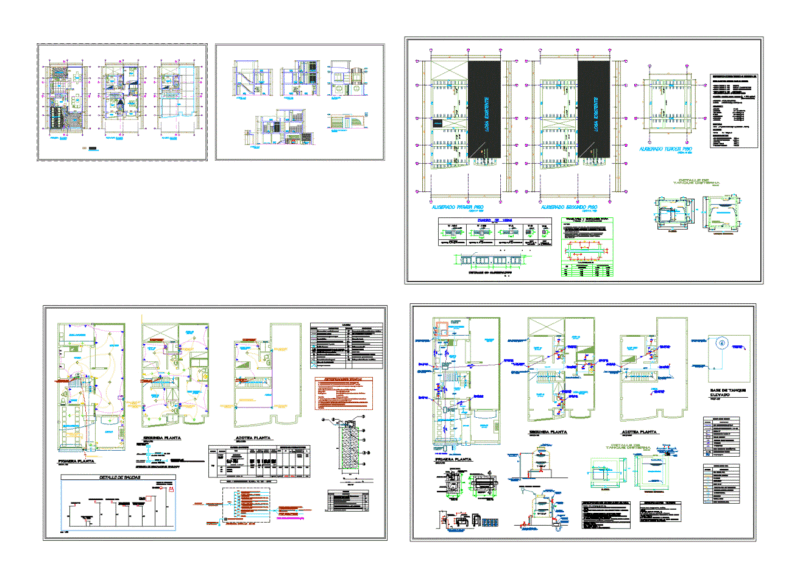 Extended Family House DWG Plan for AutoCAD