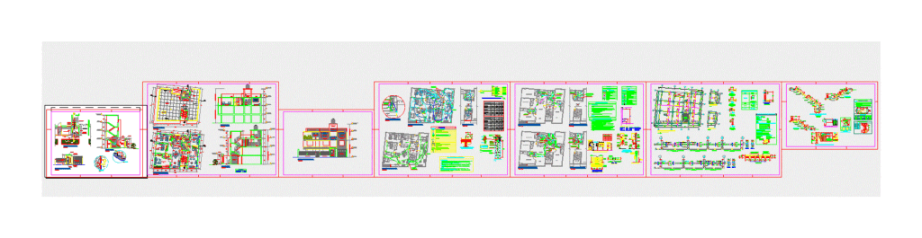 Extension Housing Project DWG Full Project for AutoCAD