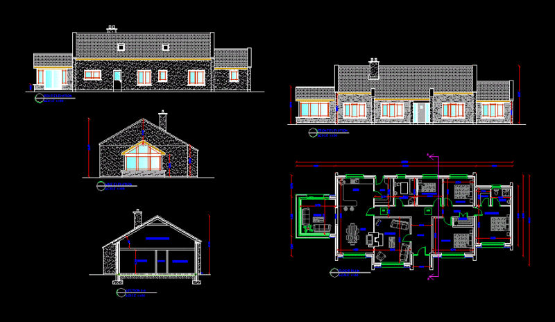 Fabricated Ireland DWG Section for AutoCAD