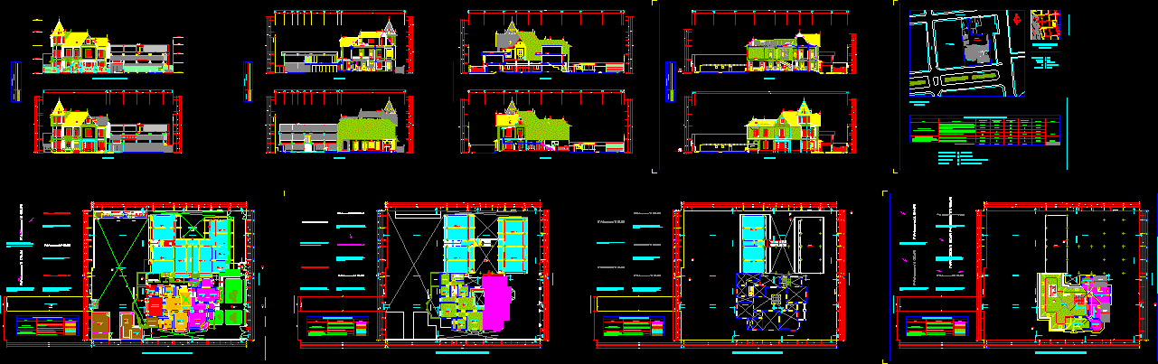 Faculty Of Architecture Dwg Plan For Autocad • Designs Cad