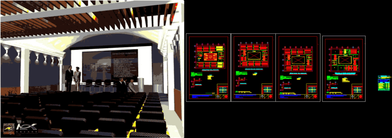Faculty Of Engineering 3D DWG Model for AutoCAD