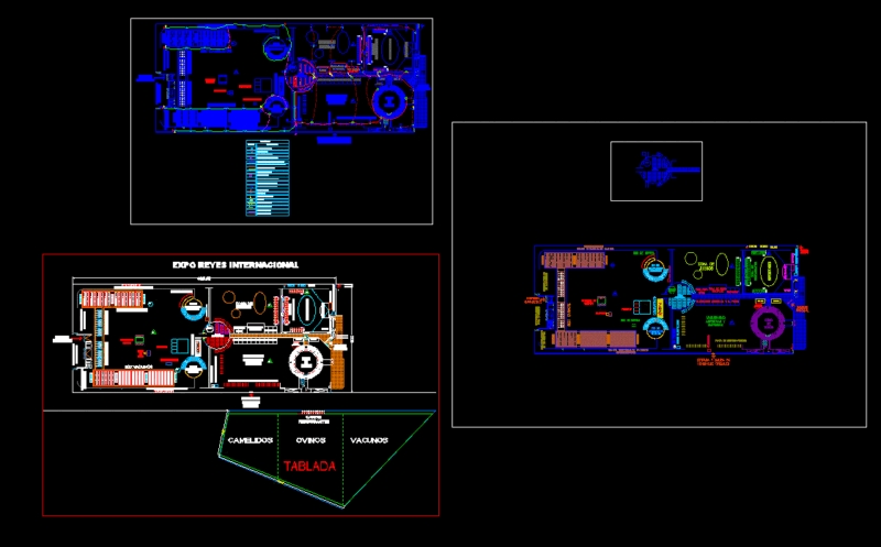 Fair Grounds DWG Block for AutoCAD