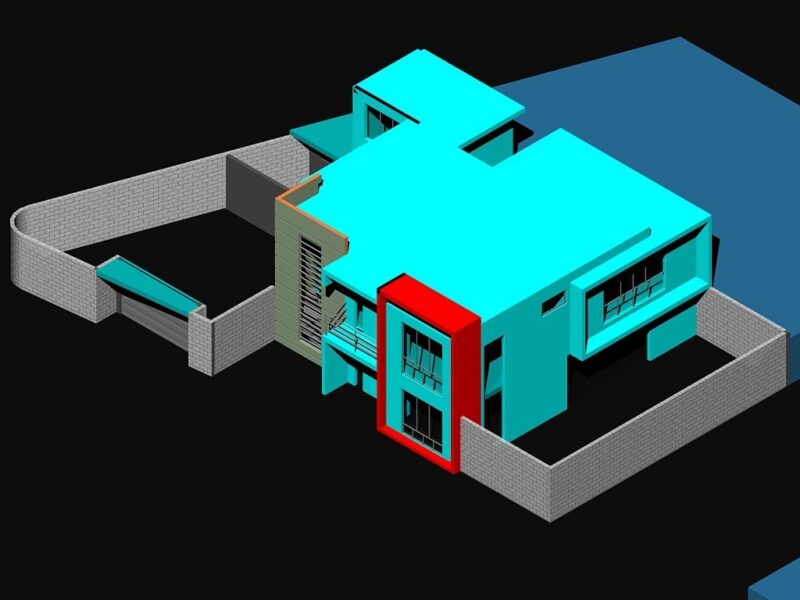 Family 3D DWG Full Project for AutoCAD