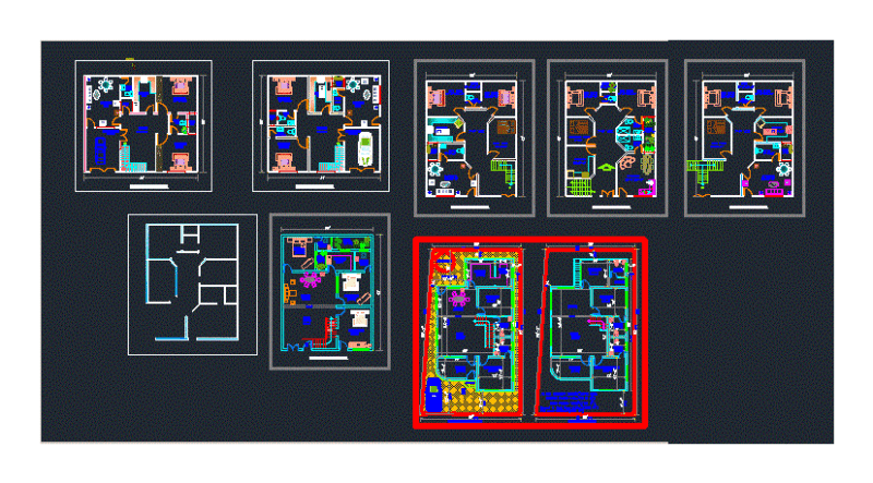 Family DWG Block for AutoCAD