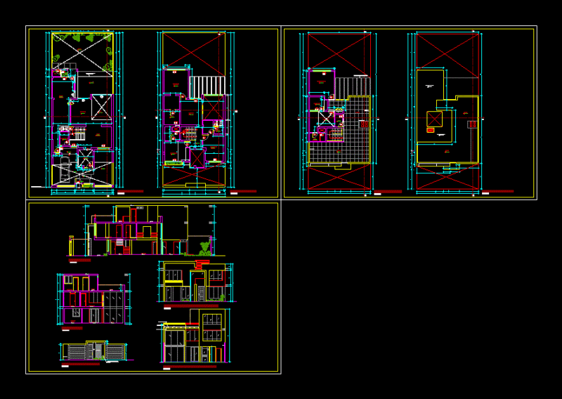 Family DWG Elevation for AutoCAD