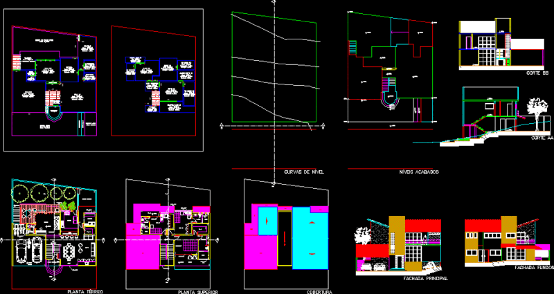 Family DWG Full Project for AutoCAD