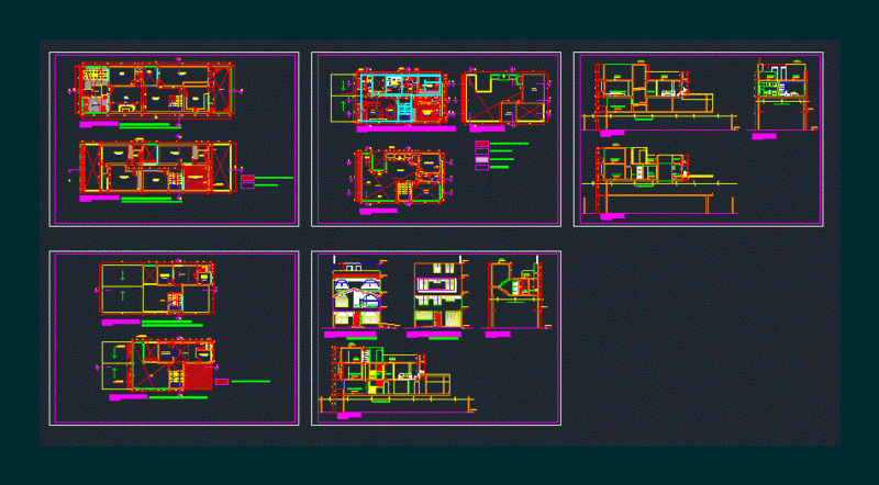 Family DWG Model for AutoCAD