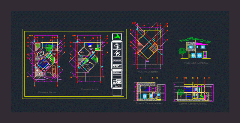 Family DWG Plan for AutoCAD